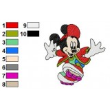 Mickey And Pals Embroidery 17
